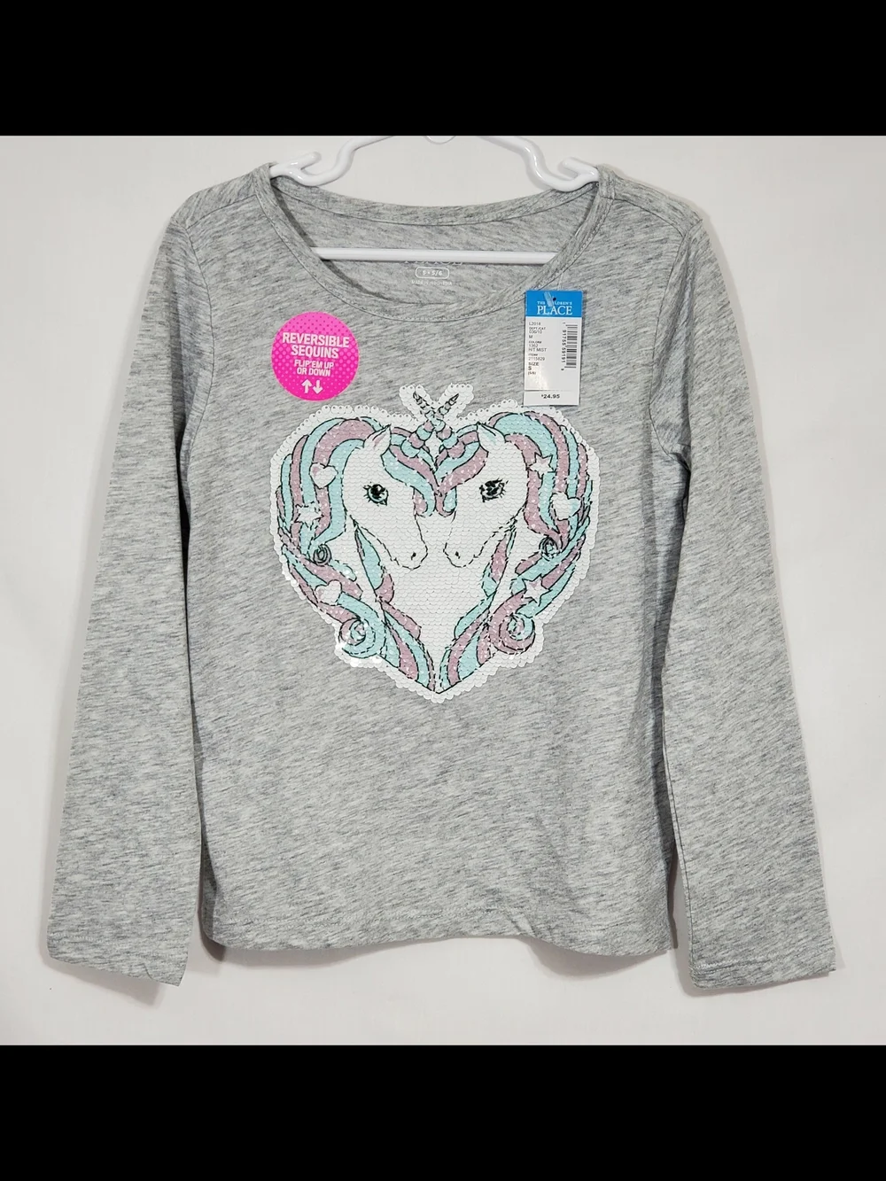 NWT Childrens Place Girls Size 5/6 Mixed Tops & Jogger 6 Piece Set
